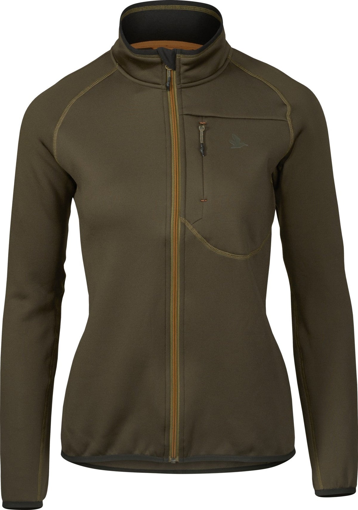 Hawker Full Zip Fleece Dame Pine Green – Seeland