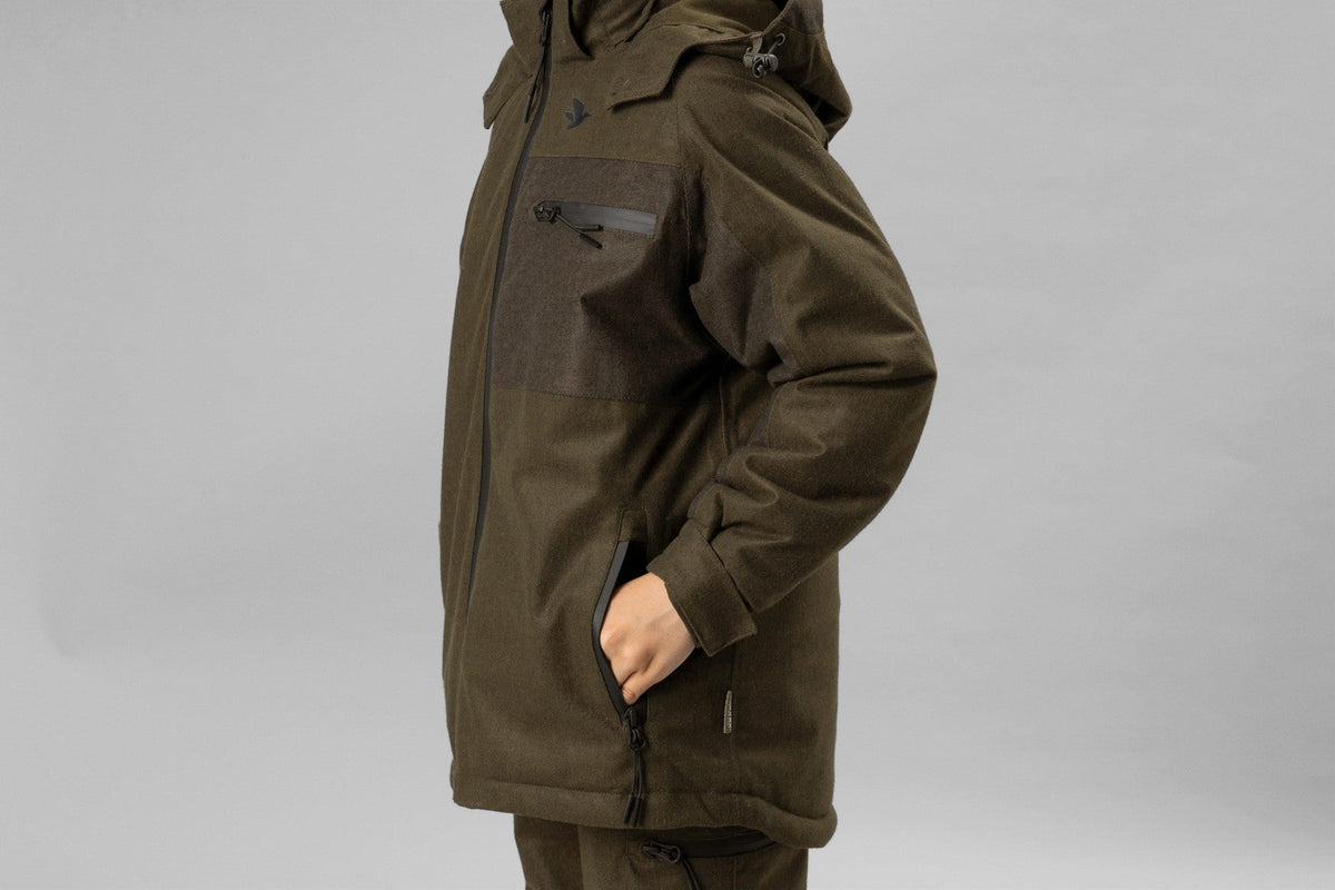 Avail Junior Jakke Pine Green Melange – Seeland