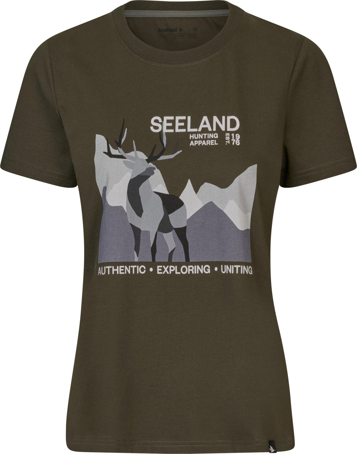 Sadie T-skjorte Pine Green – Seeland