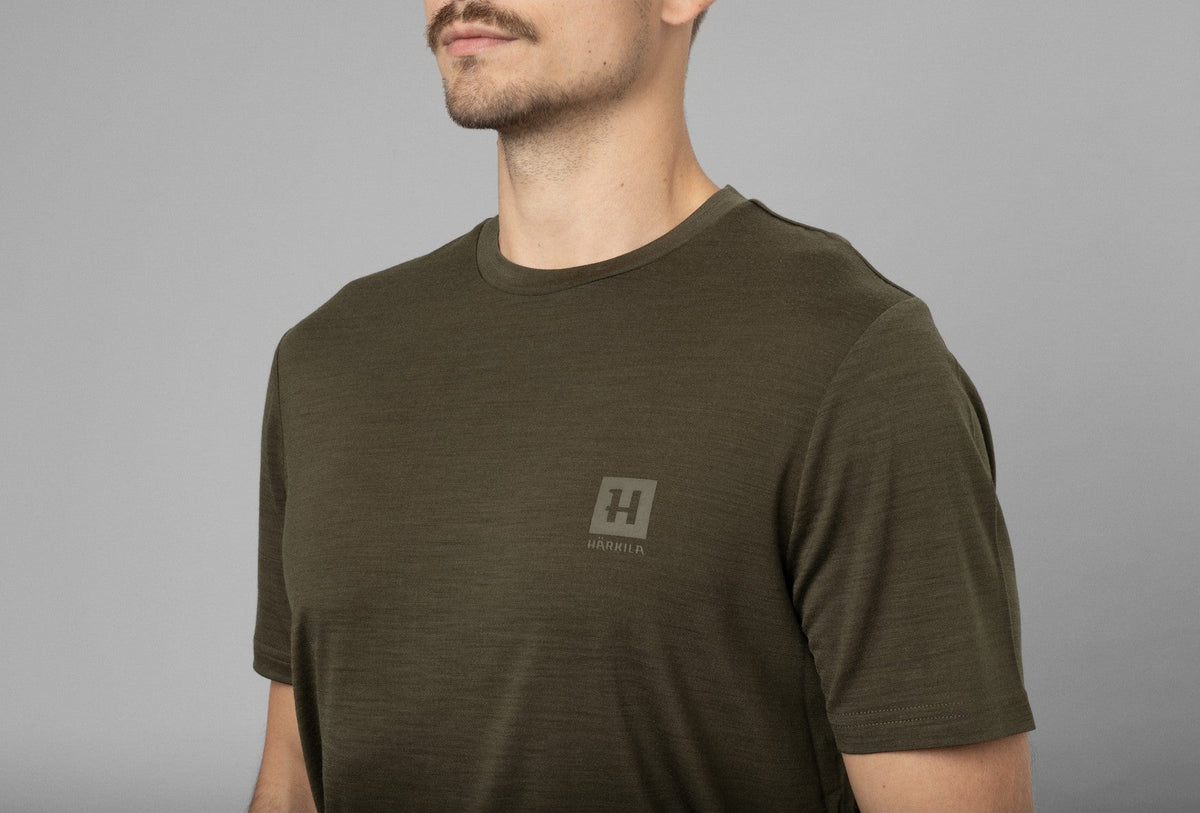Härkila Base All Season S/S T-Skjorte - Willow Green – Härkila