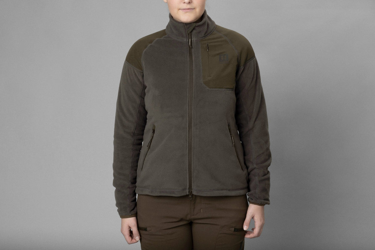 Vilja Fleece Til Kvinner Willow Green/Shadow Grey – Härkila