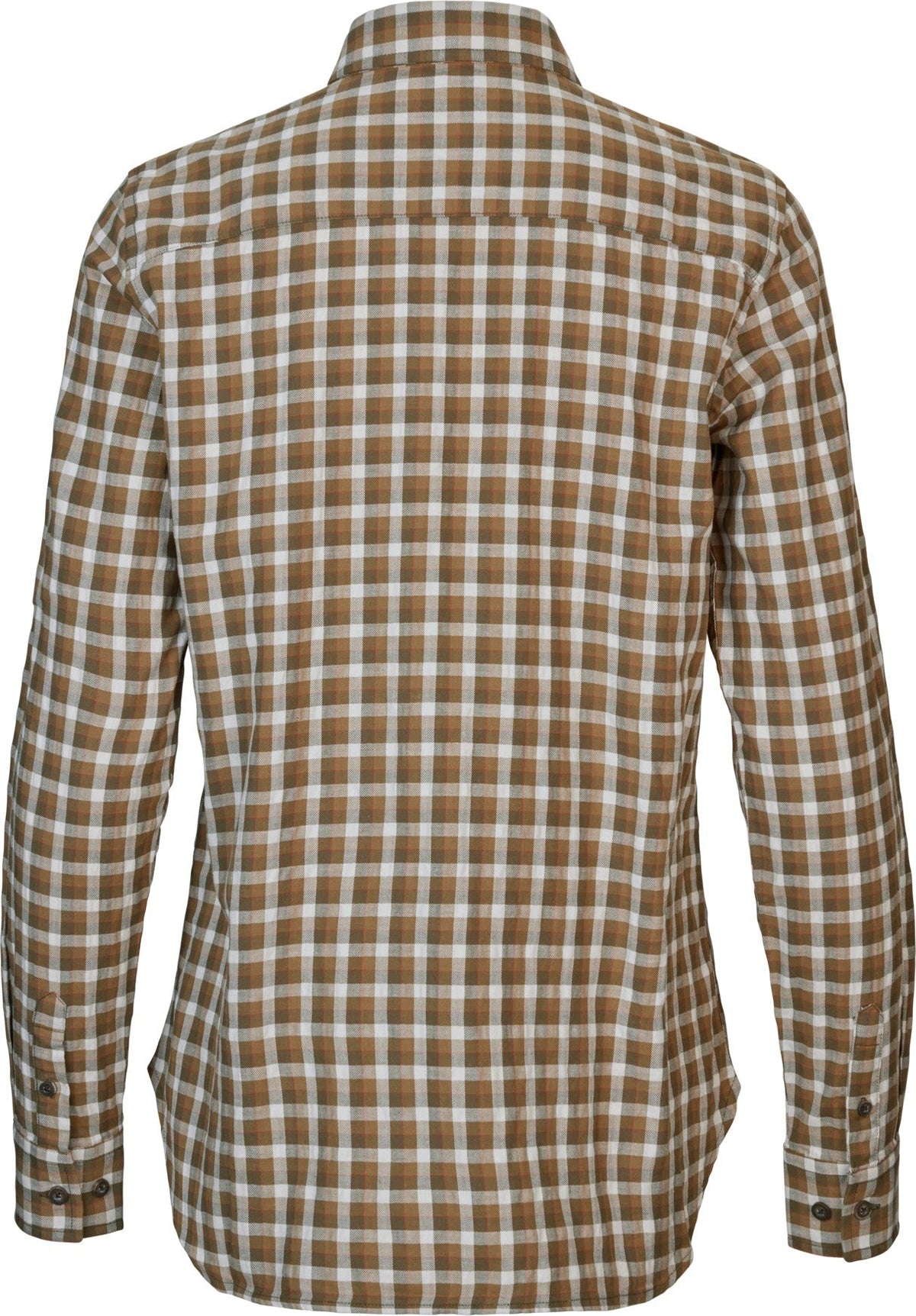 Fjell L/S-Skjorte Til Kvinner Dark Olive Check – Härkila