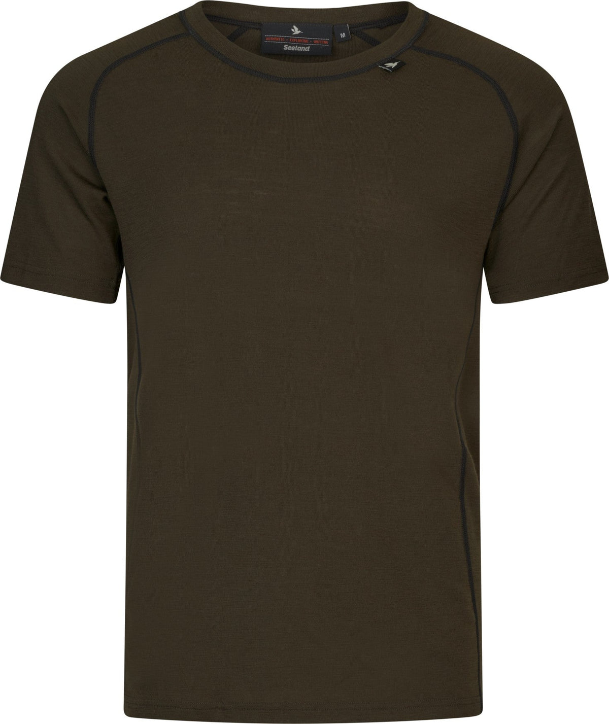 Apex Merino T-skjorte Pine Green - Seeland