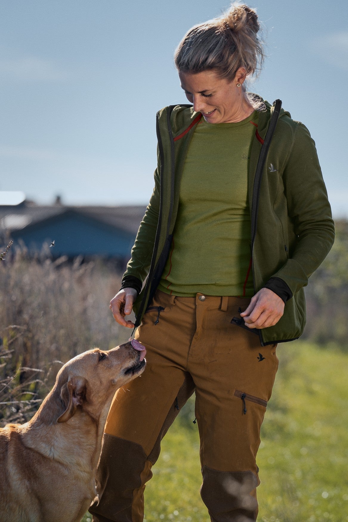 Power Fleece Dame - Pine Green – Seeland