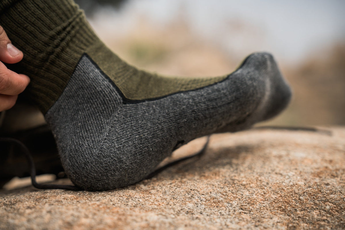 Field Sokker - 3-pakning Pine Green/Dark Grey – Seeland