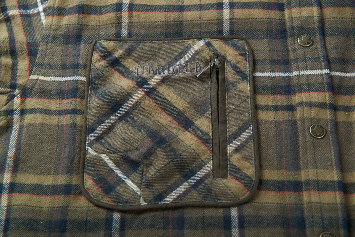 Pajala Skjorte - Willow green check – Härkila