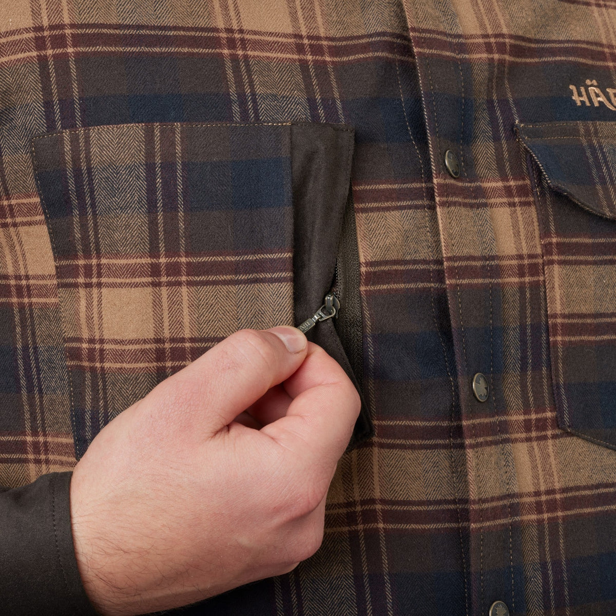 Aivak L/S Skjorte - Burgundy – Härkila