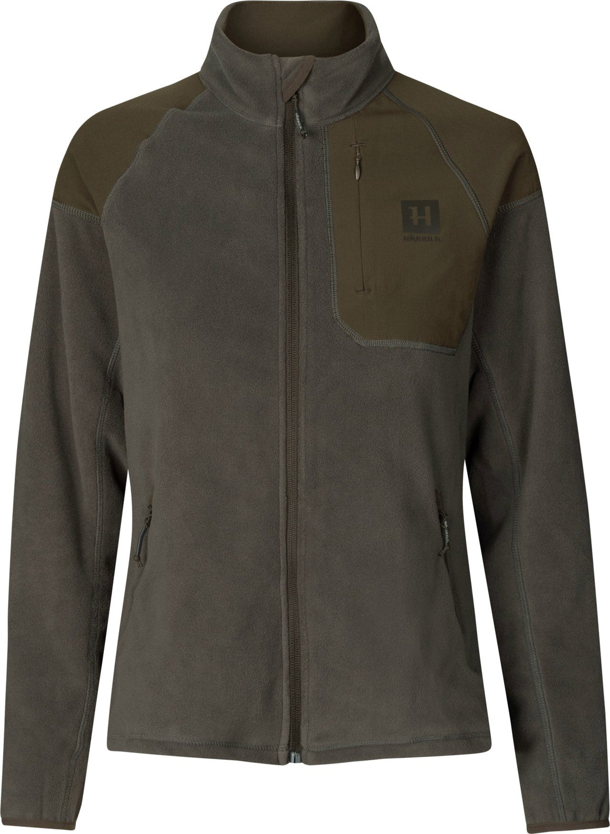 Vilja Fleece Til Kvinner Willow Green/Shadow Grey – Härkila