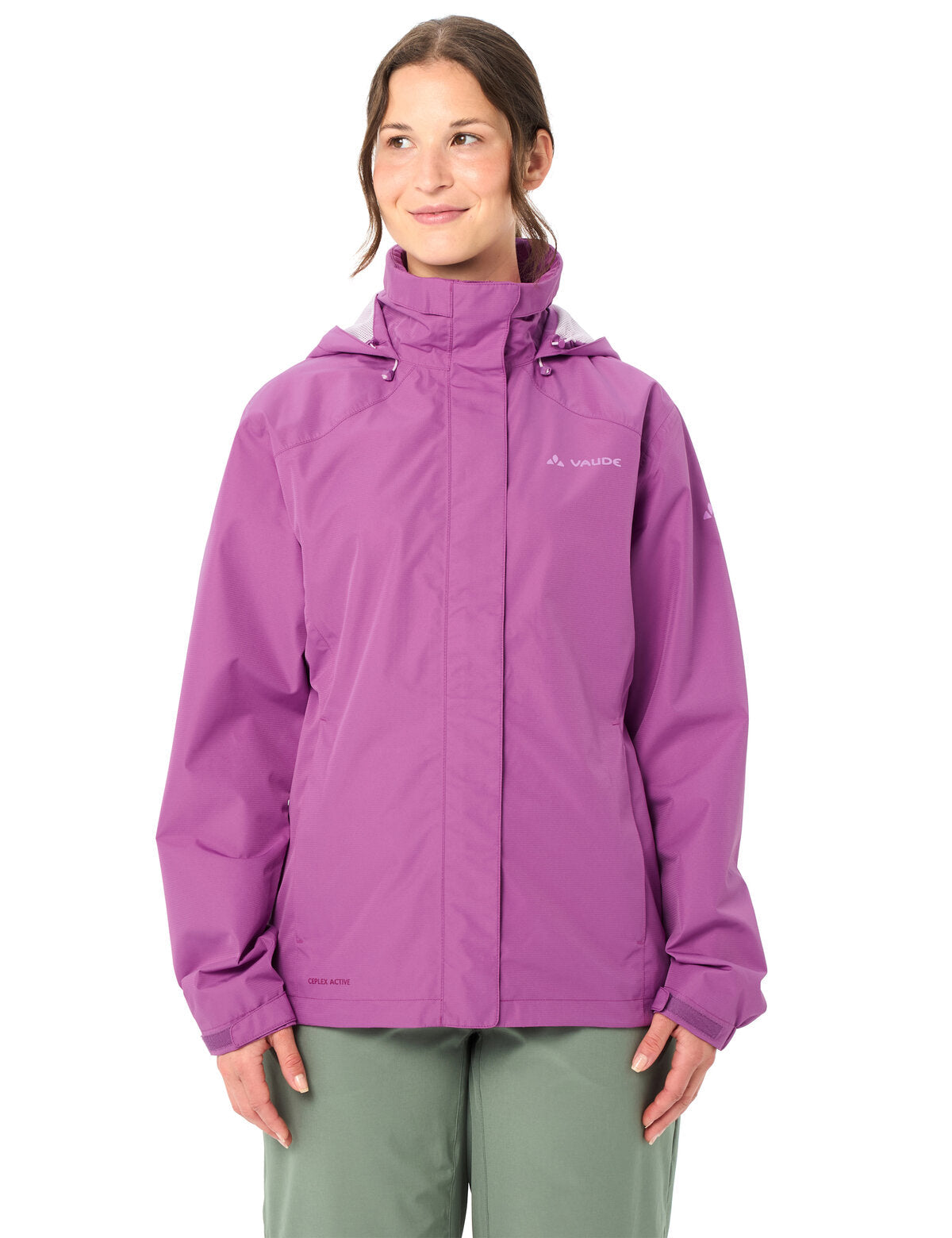 Dame Escape Bike Light Jakke Magenta – Vaude