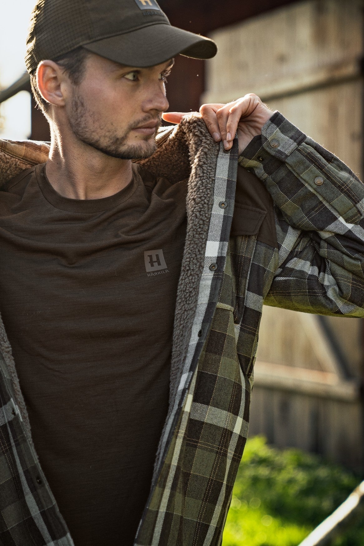 Base All Season S/S T-skjorte - Shadow Brown – Härkila