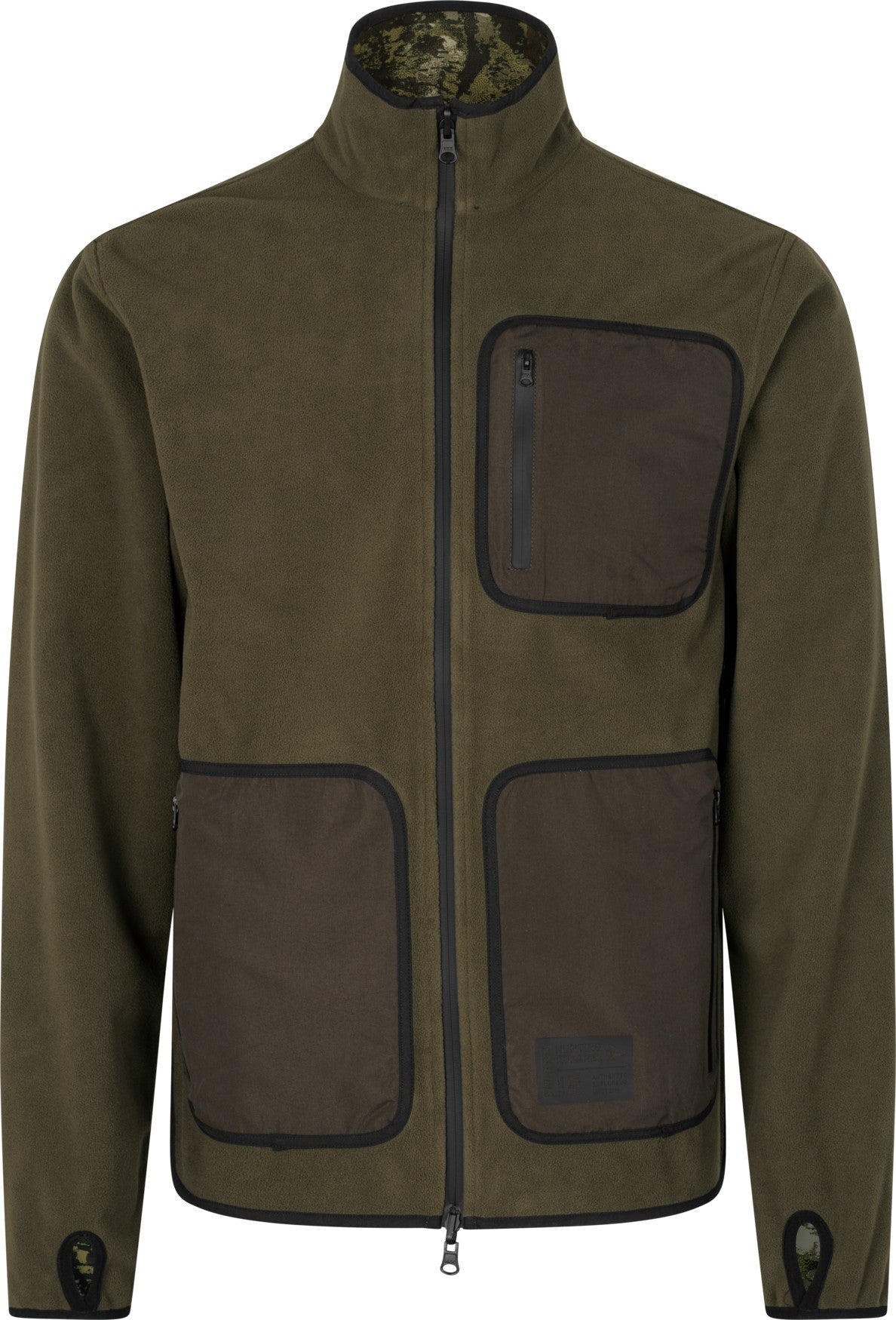 Rogue Vendbar Fleece Light Pine/Invis Green – Seeland