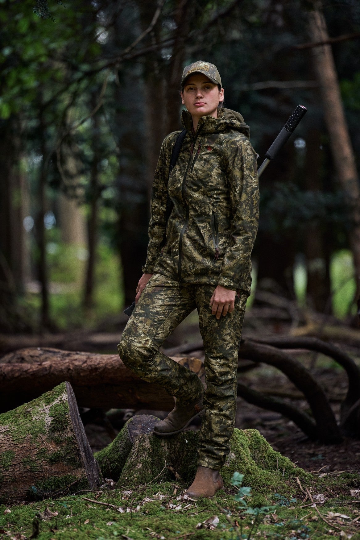 Avail Women Camo Bukse InVis MPC Grønn – Seeland