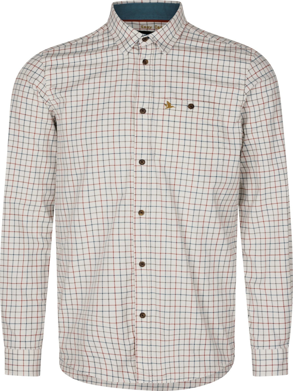 Oxford Shooting Skjorte - Grape Leaf/Terracotta Check – Seeland