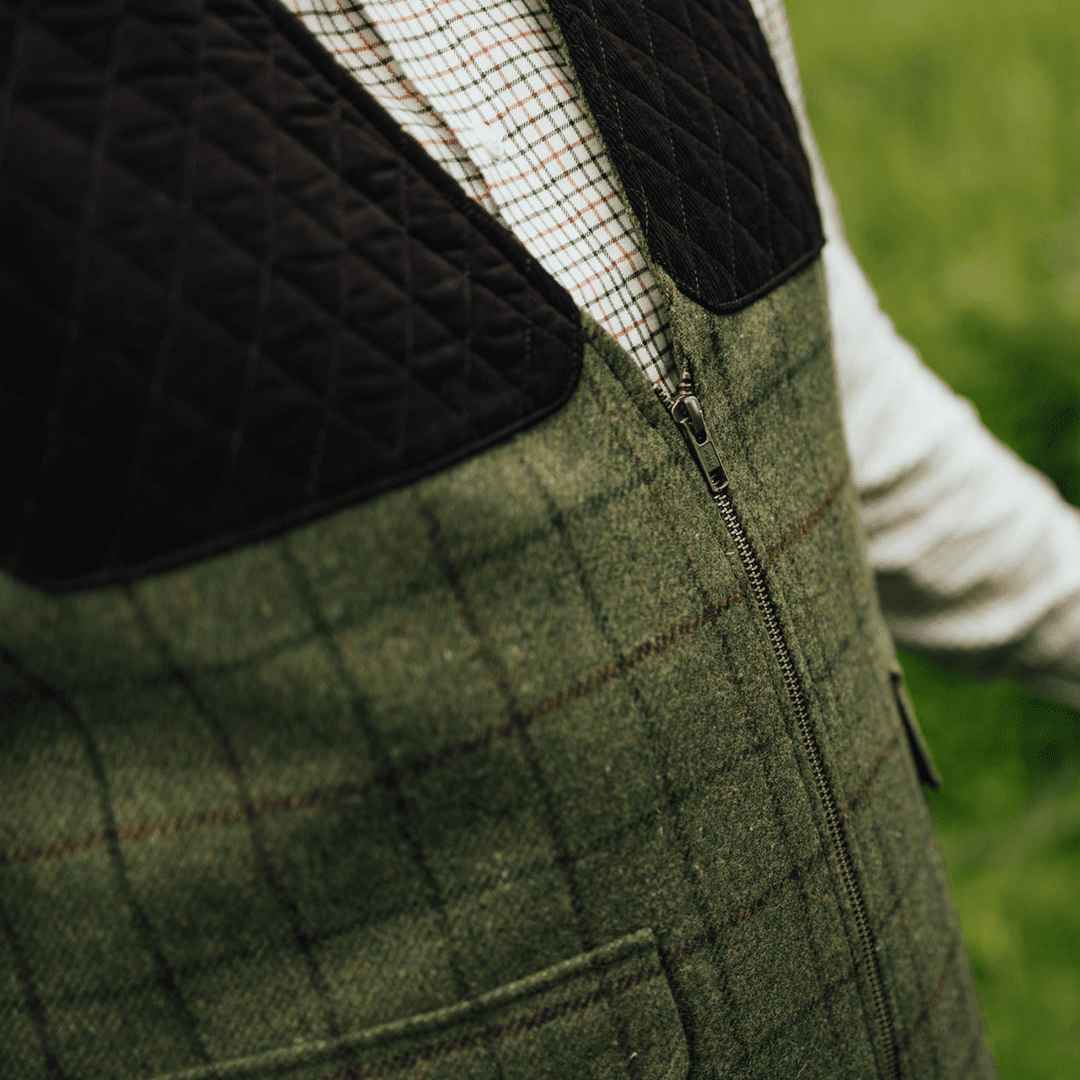 1919 Classic - M Hunting Vest Tweed Green – Swedteam