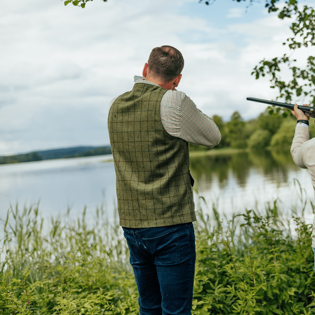 1919 Classic - M Hunting Vest Tweed Green – Swedteam