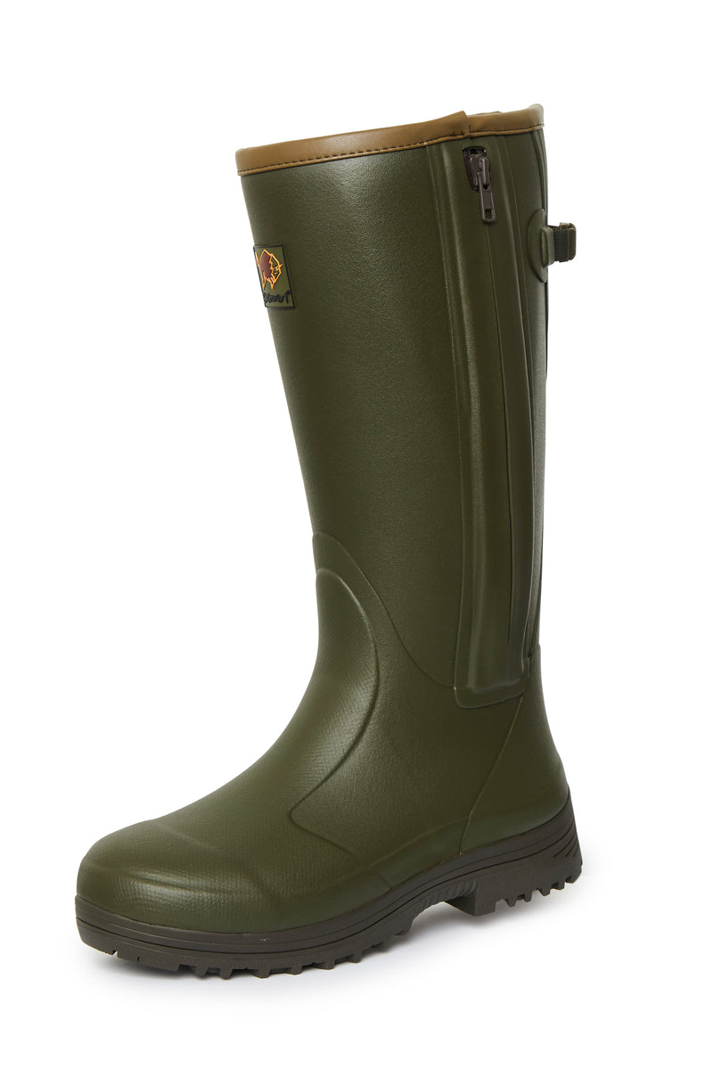 Pheasant Game 18" 5mm Side-Zip - Dark Olive – Gateway1