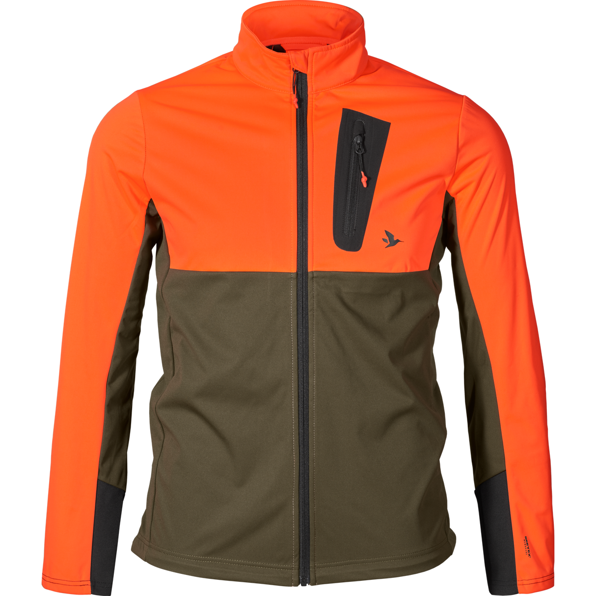 Str. 2X-Large - Force Advanced softshell jakke Hi-vis orange - Seeland - Ombytningsvare