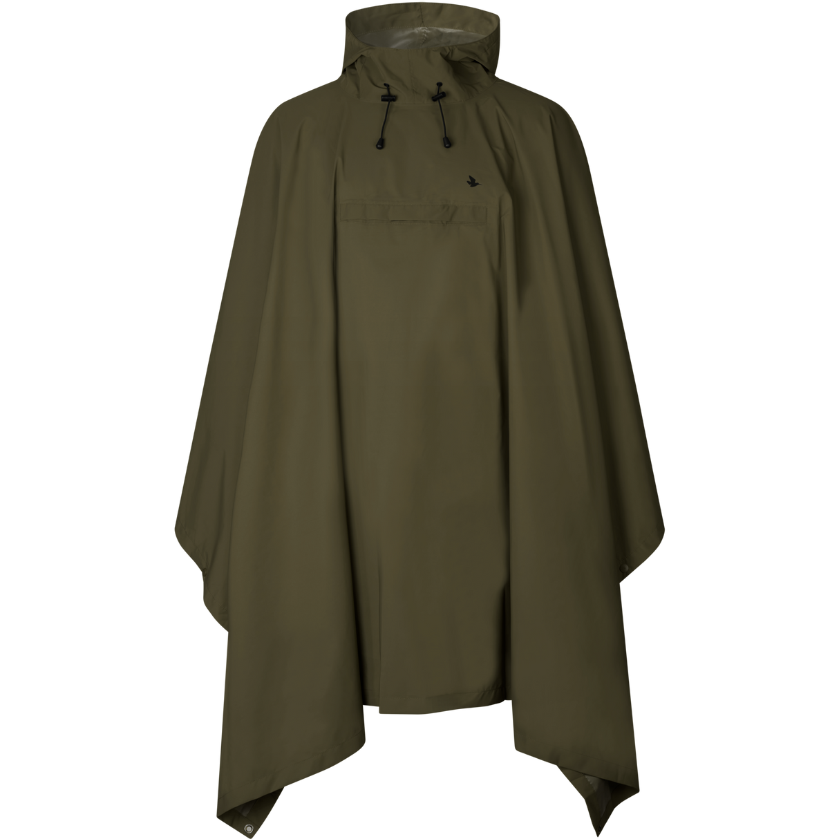 Str. One size - Taxus Rain Poncho Pine Green - Ombytningsvare – Seeland