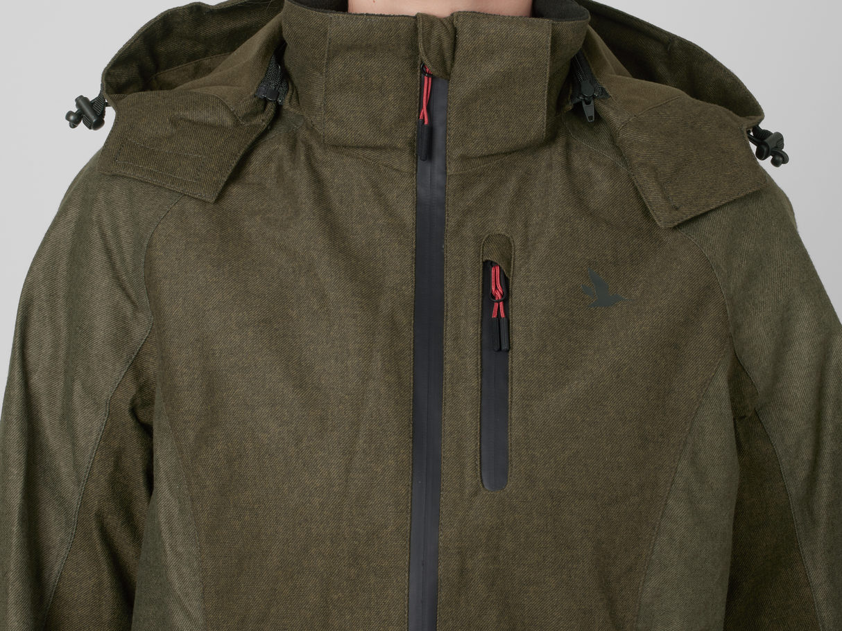 Avail Jakke Dame Pine Green Melange – Seeland