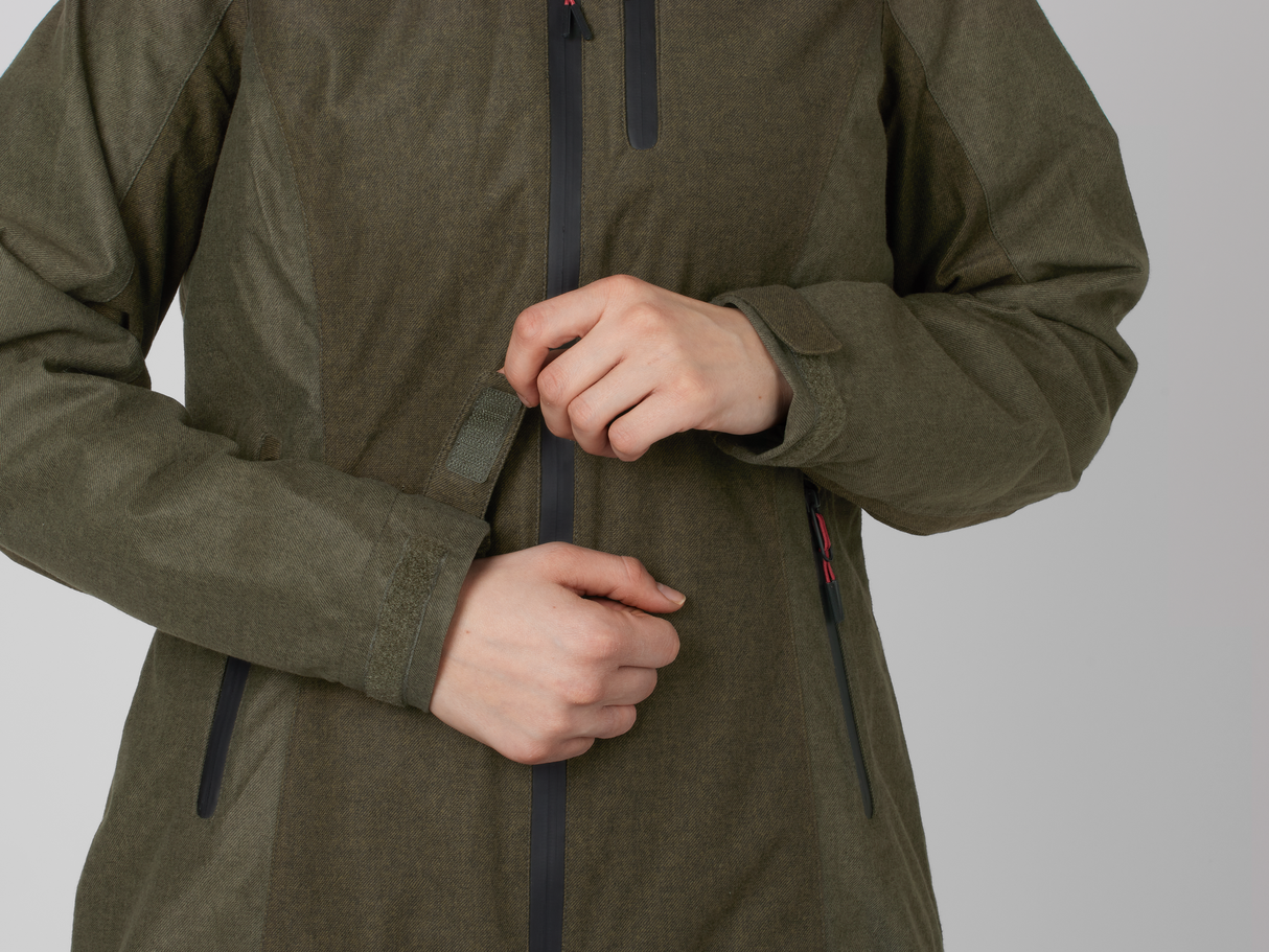 Avail Jakke Dame Pine Green Melange – Seeland