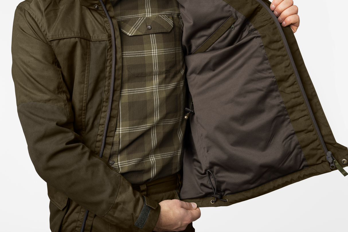 Key-Point Elements - Jakke Pine Green/Dark Brown – Seeland
