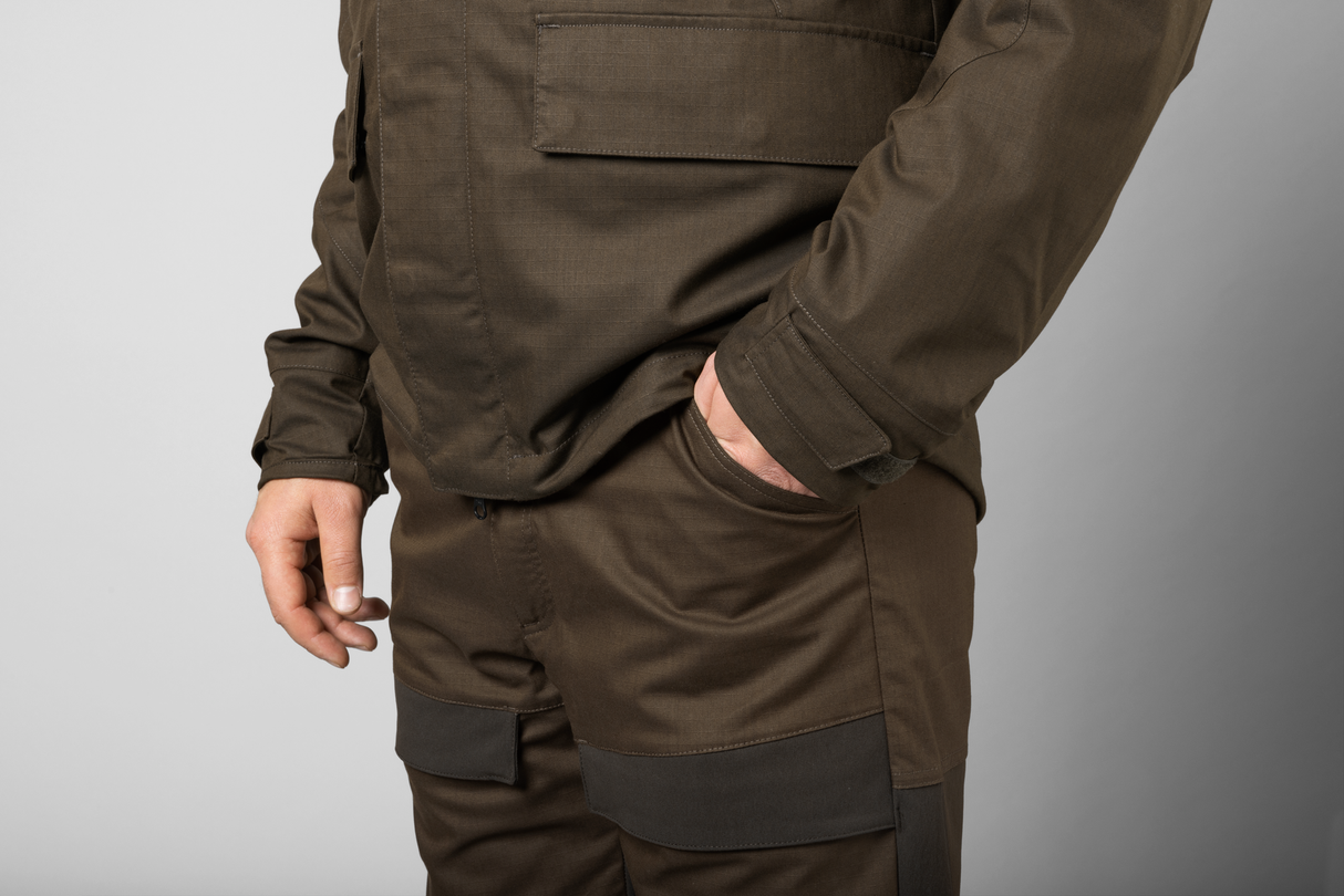 Nordic Hunter HWS Bukse Willow green/Shadow brown – Härkila