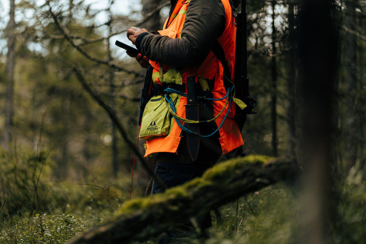 Protect Hunting Vest Orange Neon – Swedteam