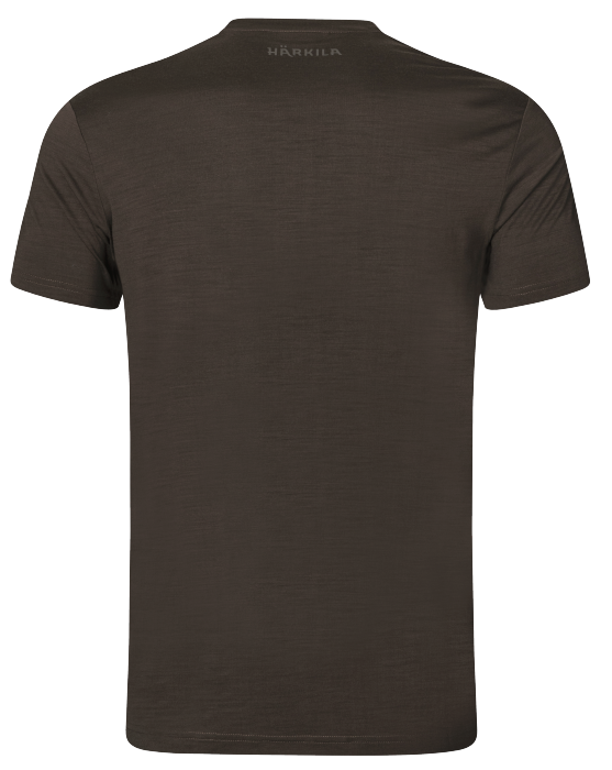Base All Season S/S T-skjorte - Shadow Brown – Härkila