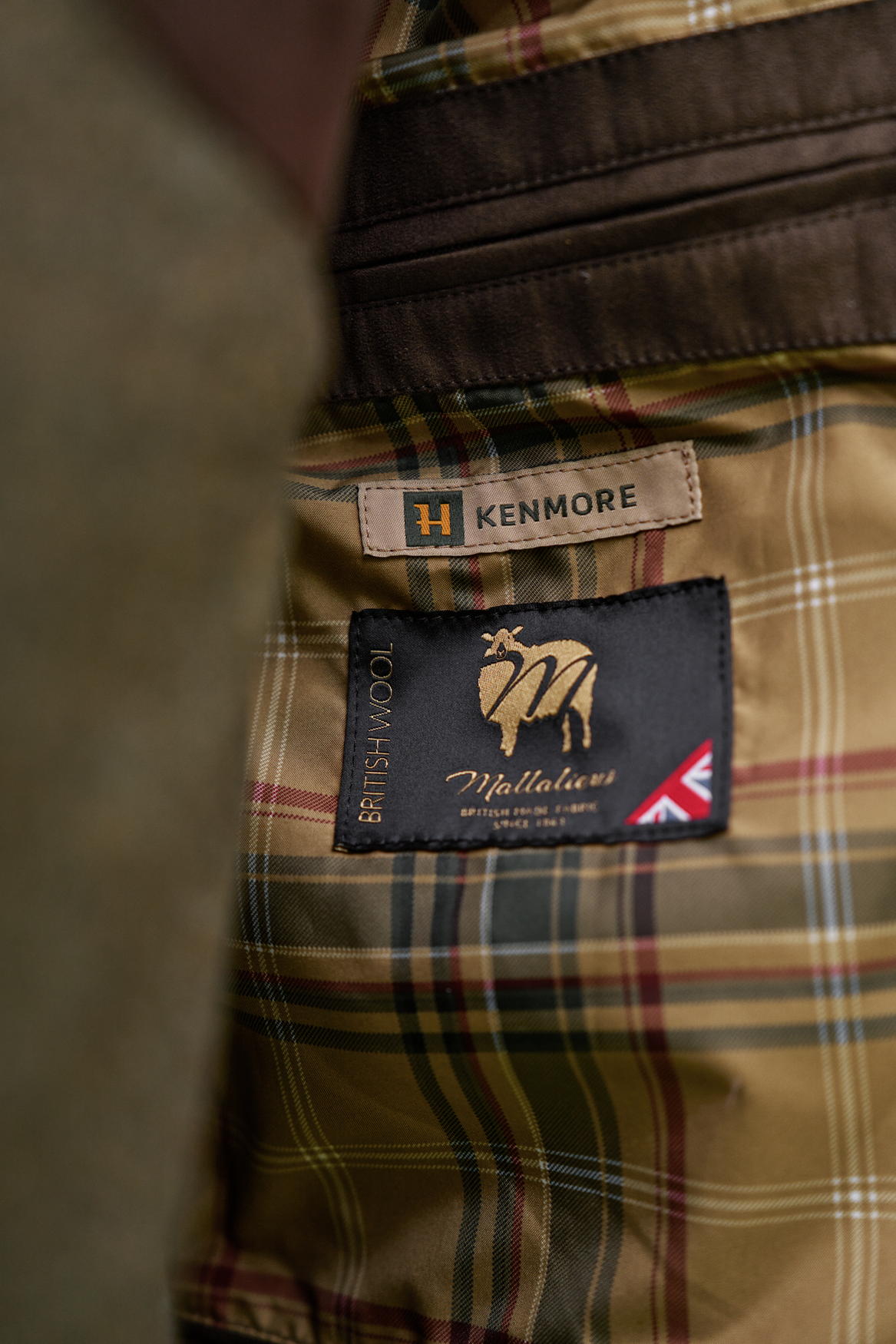 Kenmore GTX-Jakke – Forest Green/Herringbone – Härkila