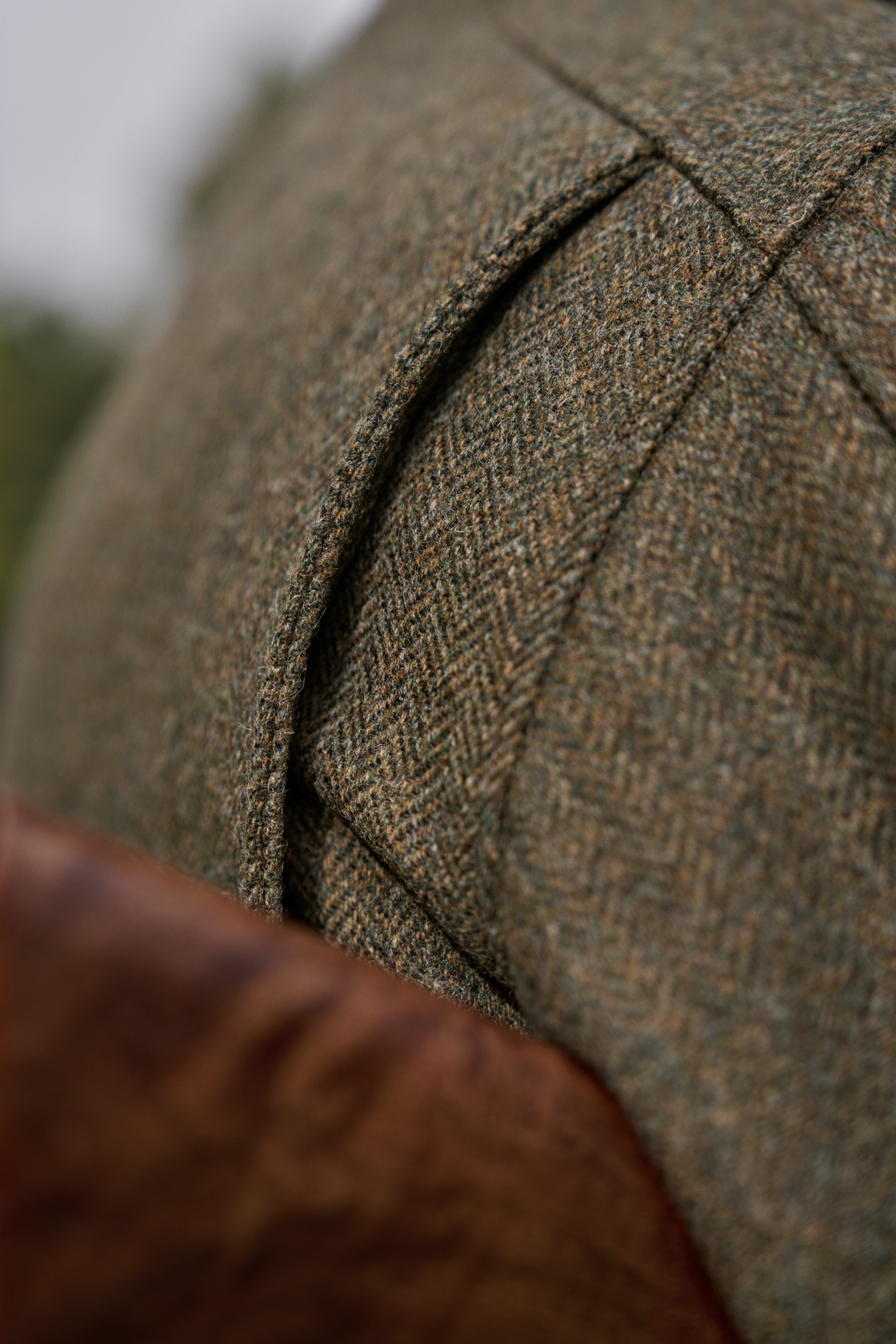 Kenmore GTX-Jakke – Forest Green/Herringbone – Härkila