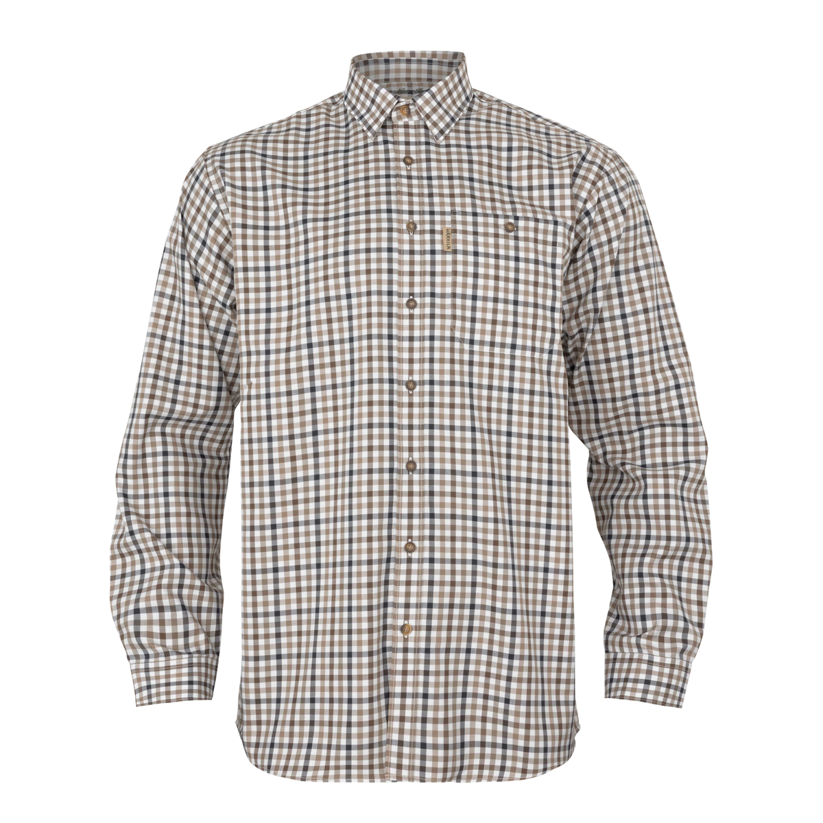 Milford Skjorte - Blue/Beige check - Härkila