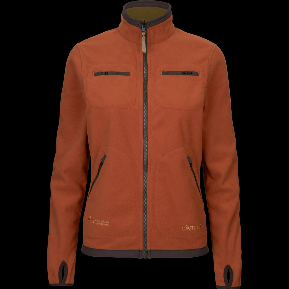Kamko Fleece Dame - Dark Olive/Arabian Spice – Härkila