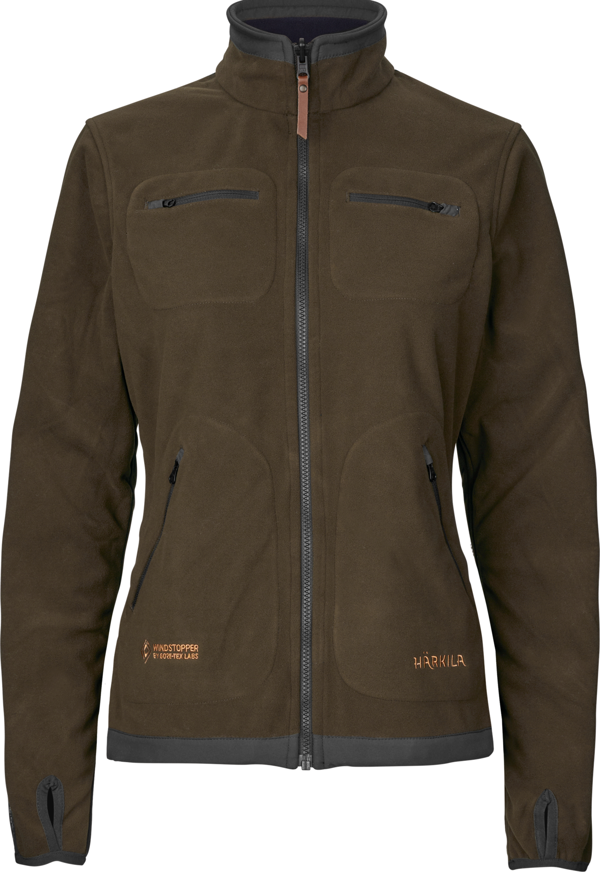 Kamko Fleece Dame – Willow Green/Deep Well Purple – Härkila