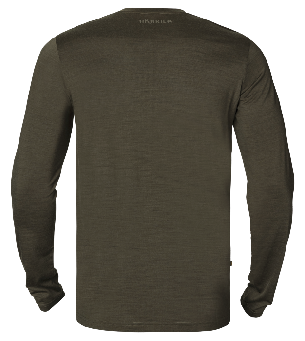Base All Season L/S T-skjorte - Willow Green – Härkila