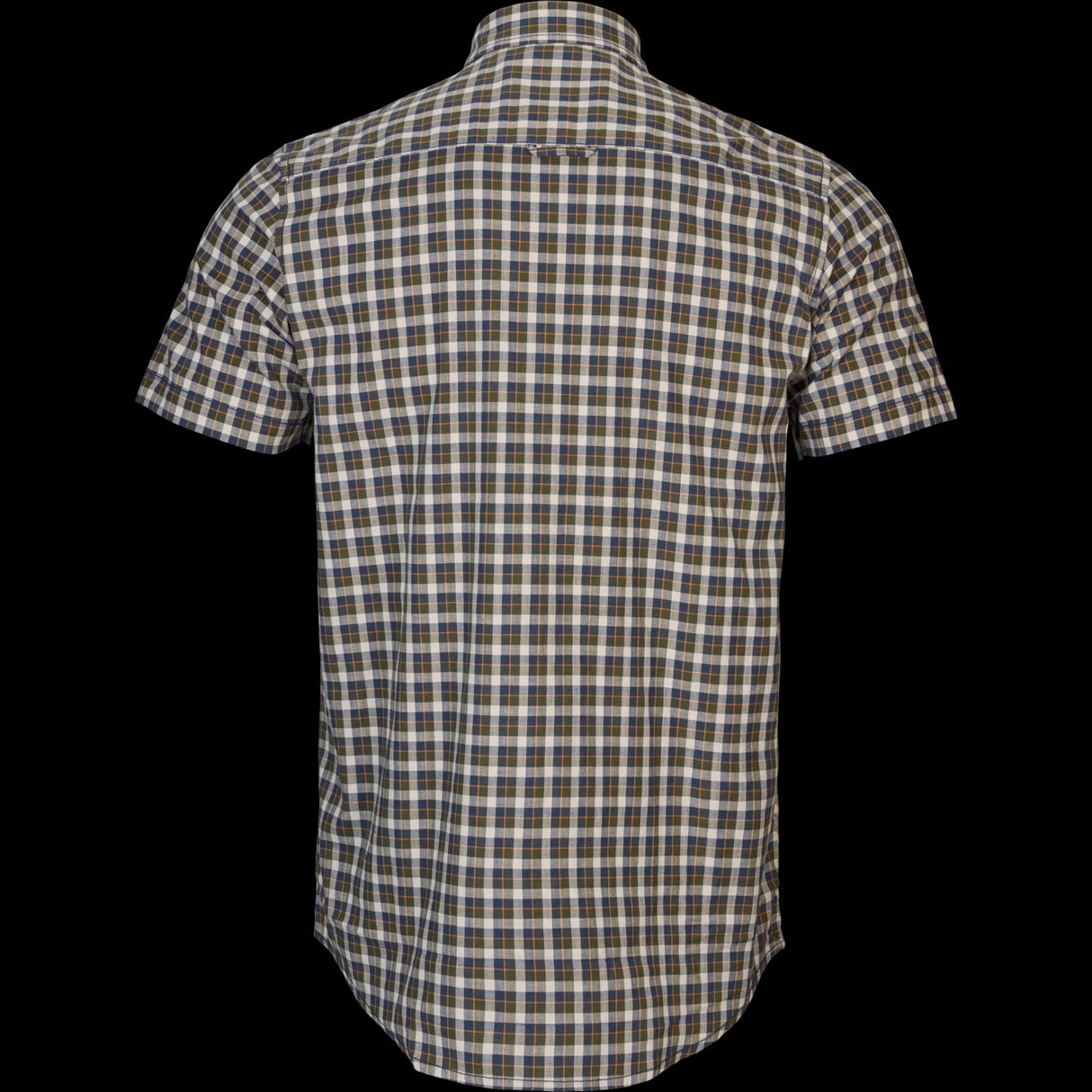 Fjell S/S-Skjorte Naval Blue Check – Härkila