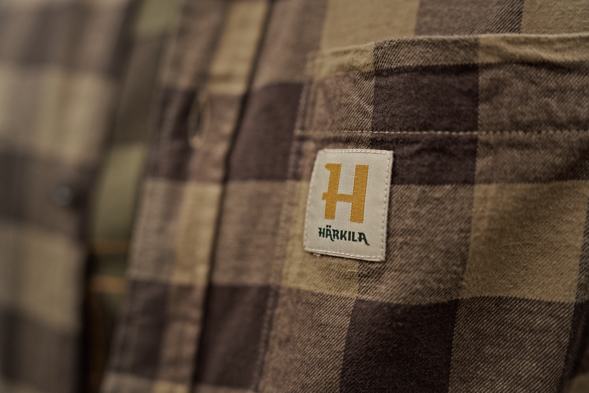 Skandinavisk L/S-Skjorte - Antique Bronze Check – Härkila