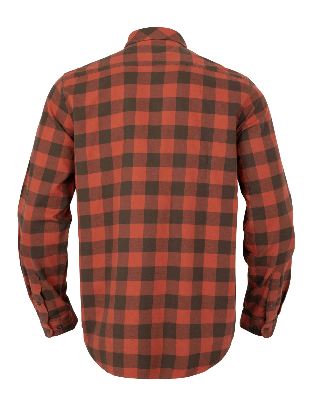 Härkila Scandinavian L/S Skjorte - Autumn orange check - Härkila