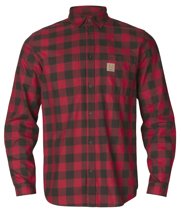 Skandinavisk L/S-Skjorte – Red Check – Härkila