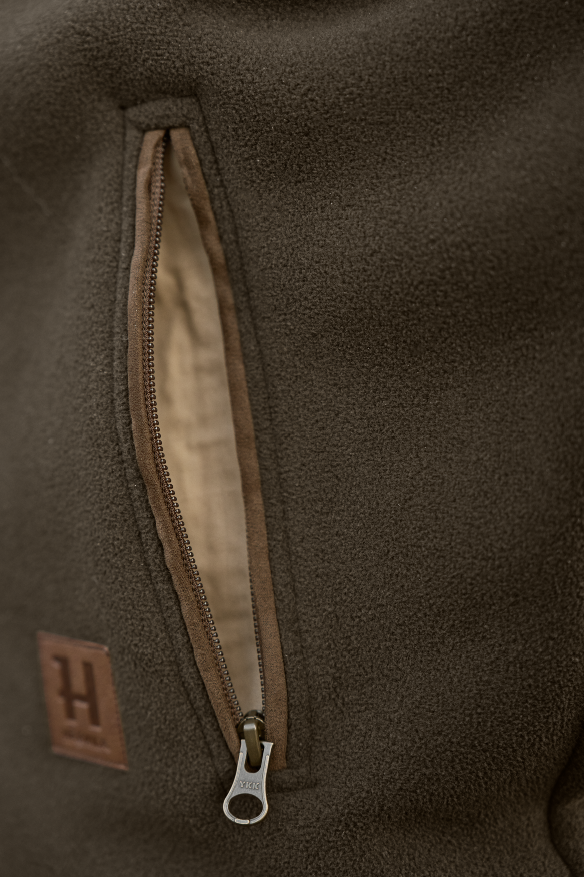 Sandhem Sherpa Fleecejakke – Willow Green – Härkila