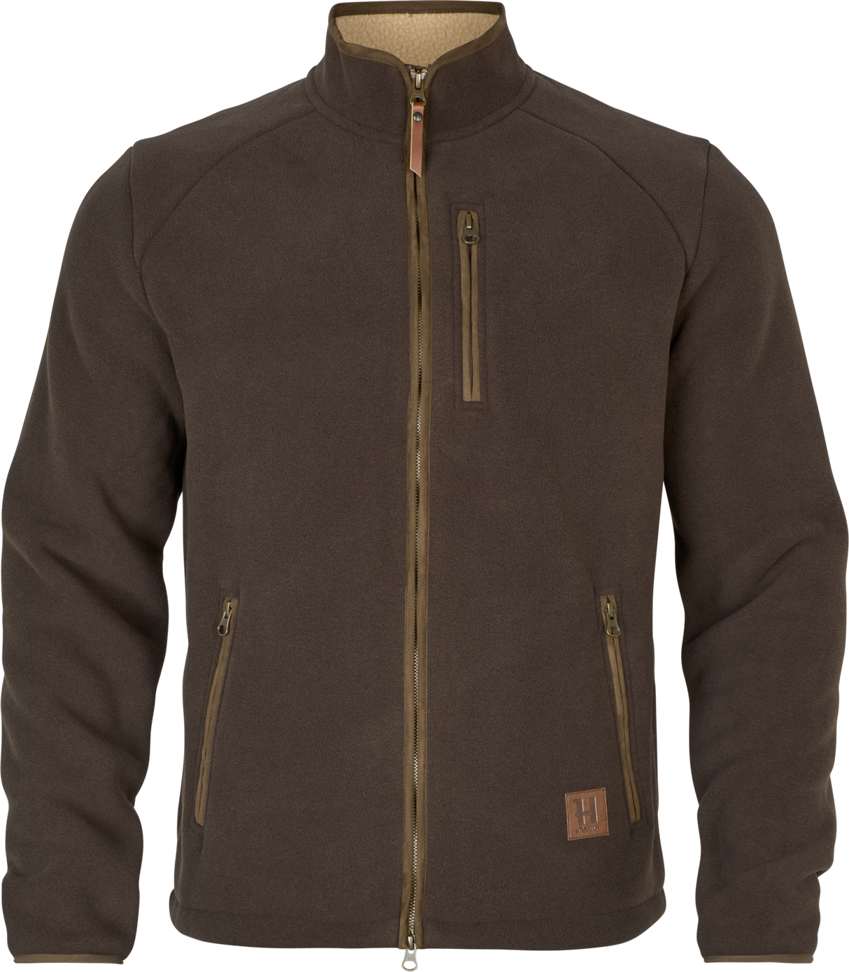 Sandhem Sherpa Fleecejakke – Demitasse Brown – Härkila