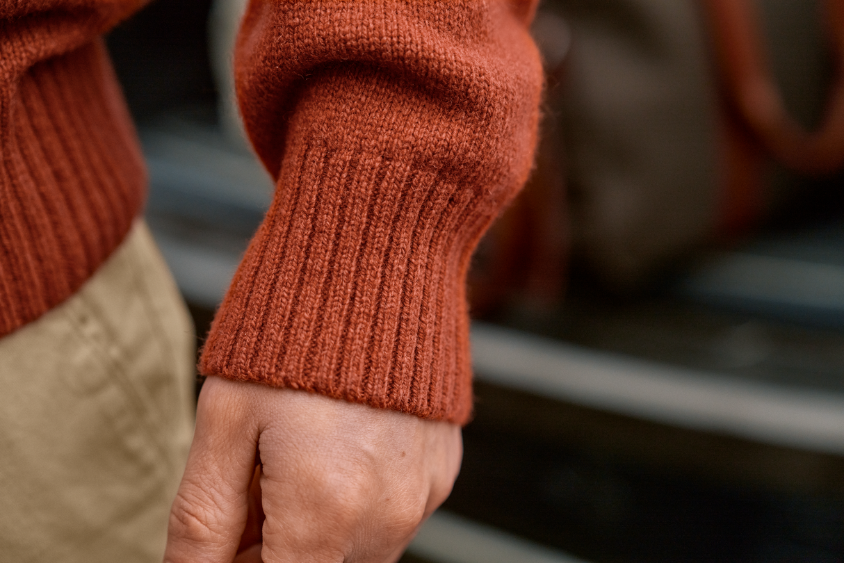 Vincent Merino Half Zip Ullgenser – Bombay Brown – Härkila