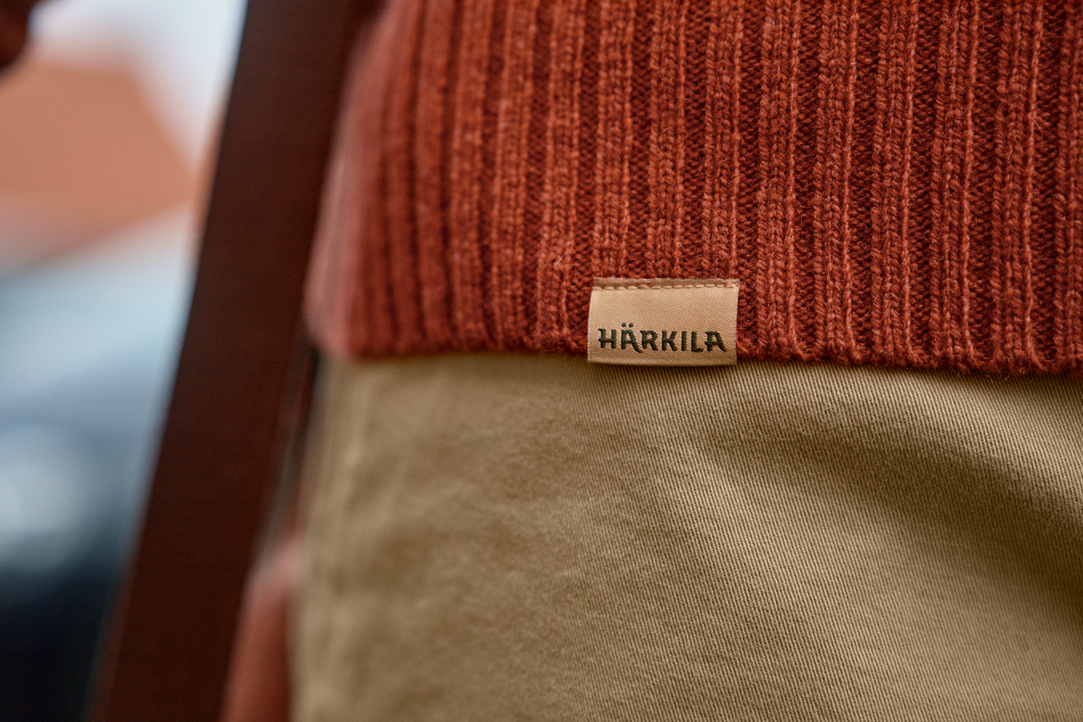 Vincent Merino Half Zip Ullgenser – Bombay Brown – Härkila