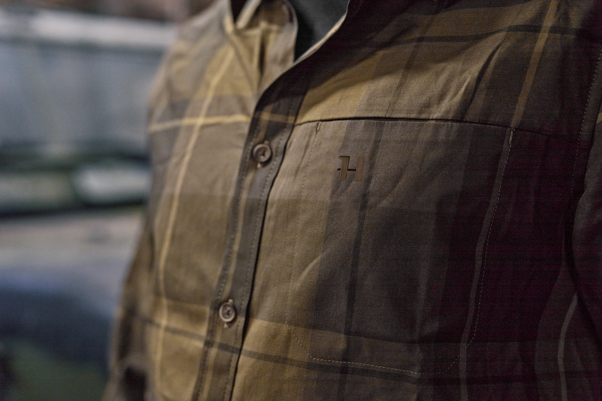 Akse L/S Skjorte – Willow Green Check – Härkila