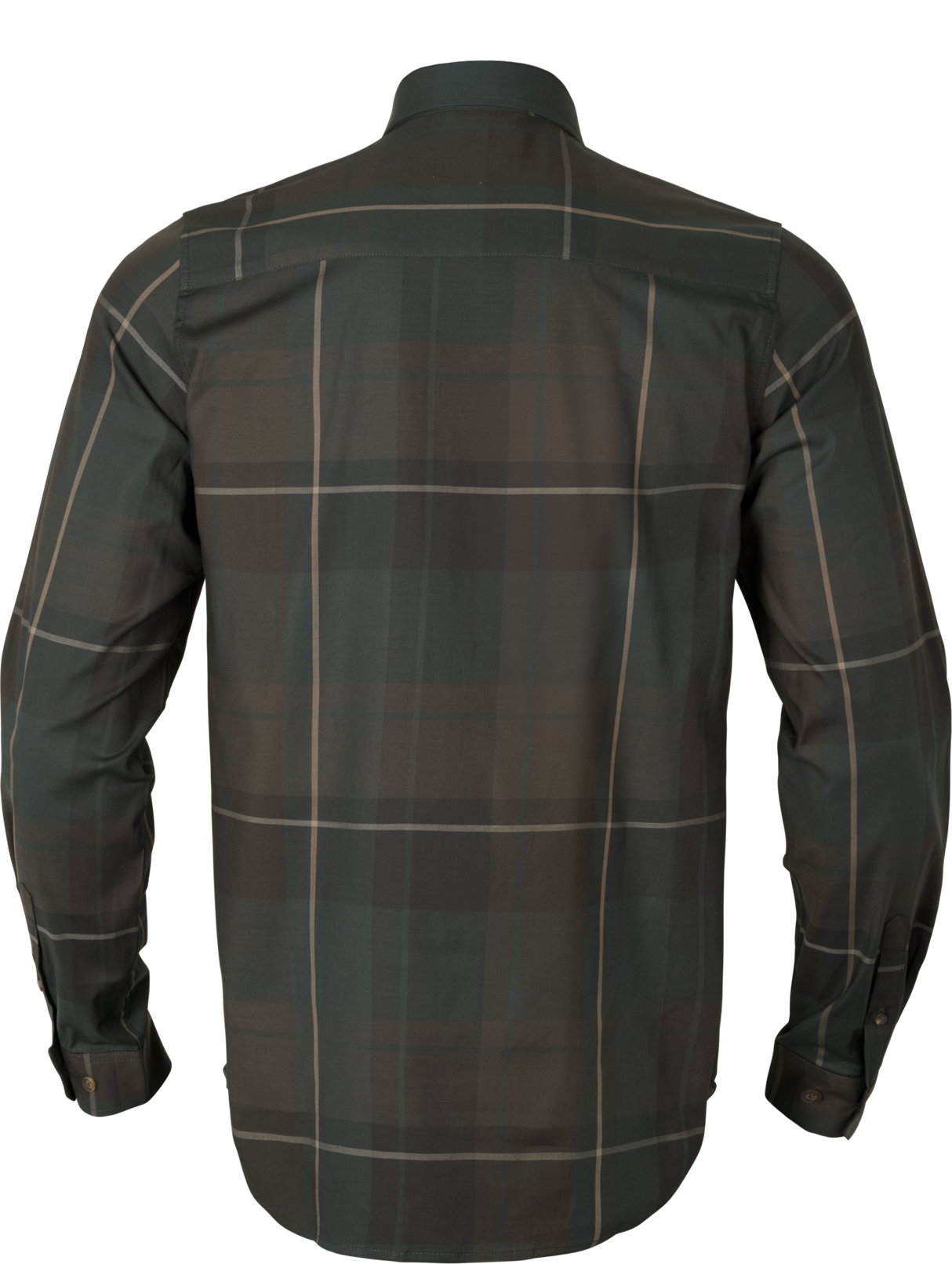 Akse langermet skjorte – Shadow Brown Check – Härkila