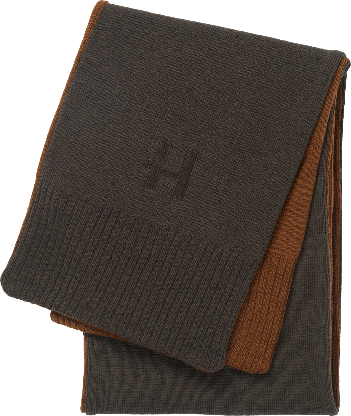 Vendbart skjerf – Shadow Brown/Rustique Clay – Härkila