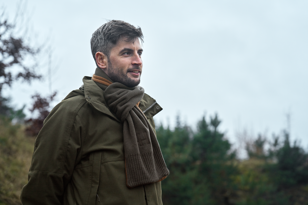 Vendbart skjerf – Shadow Brown/Rustique Clay – Härkila