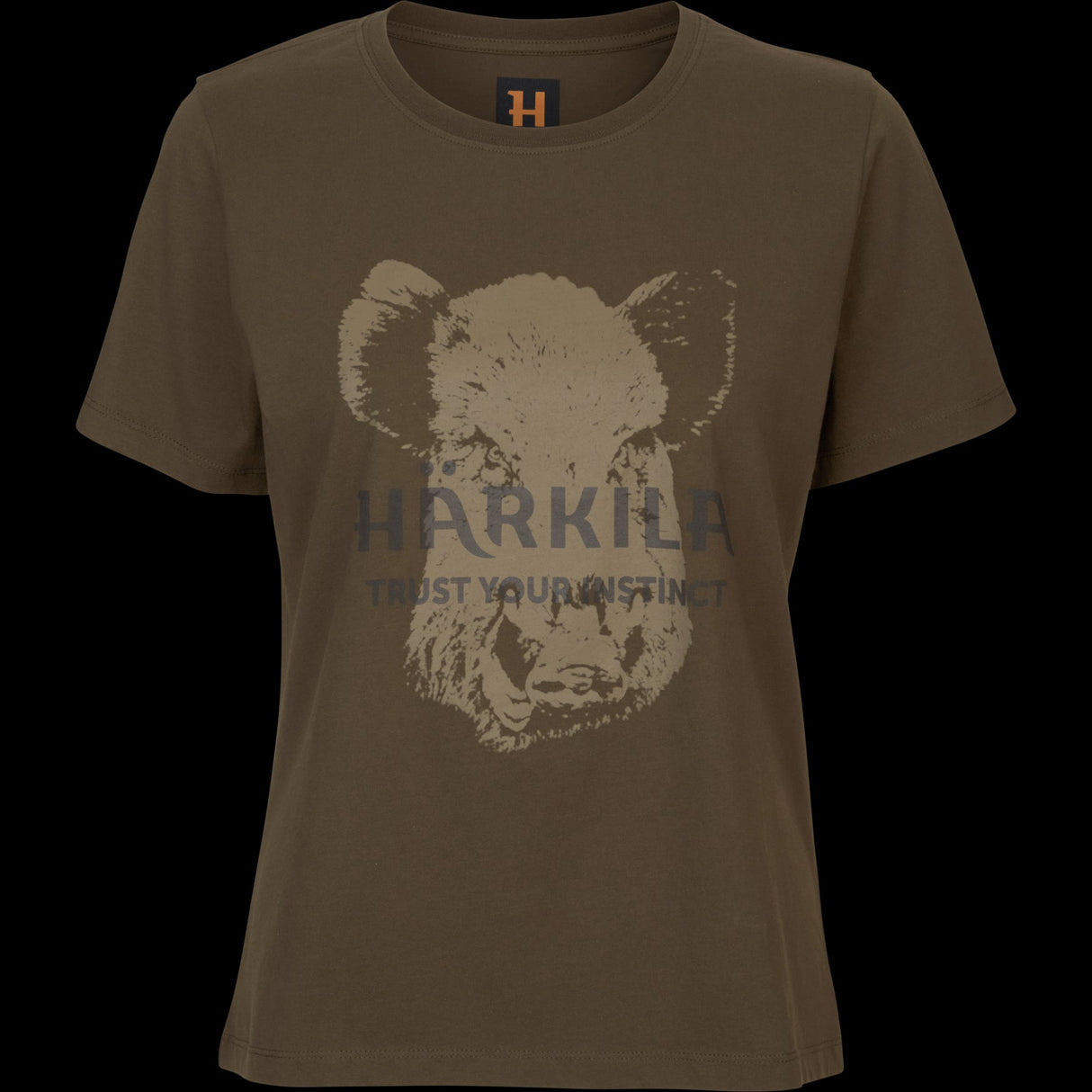 Wildboar S/S T-skjorte W Willow green – Härkila