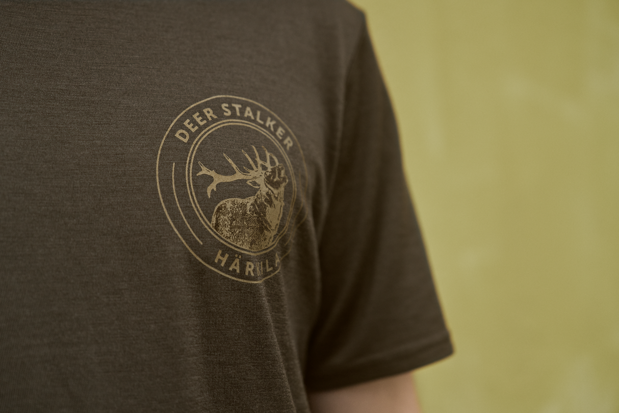 Game S/S T-skjorte - Willow Green Stag – Härkila