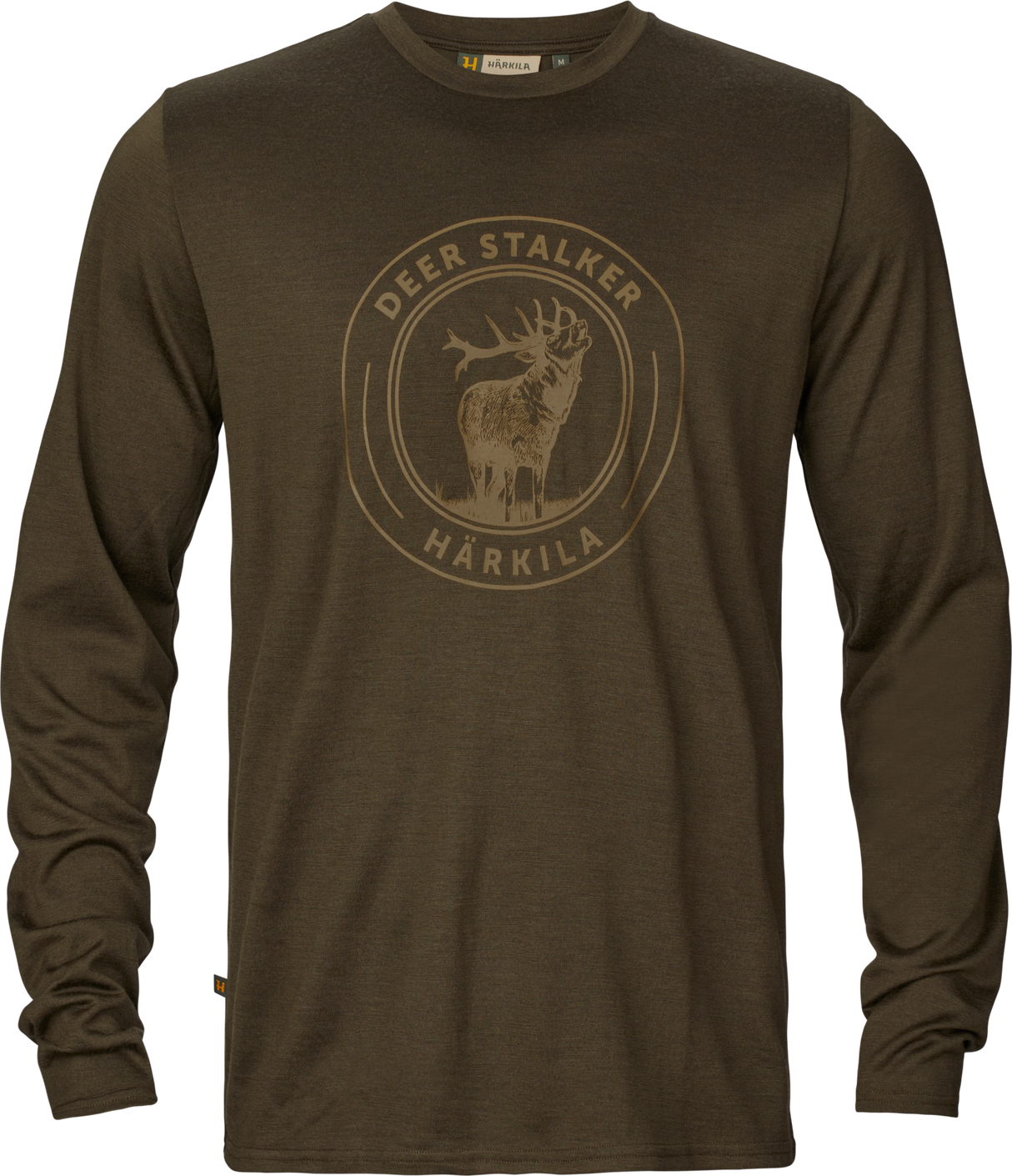 Game L/S T-skjorte – Willow Green Stag – Härkila