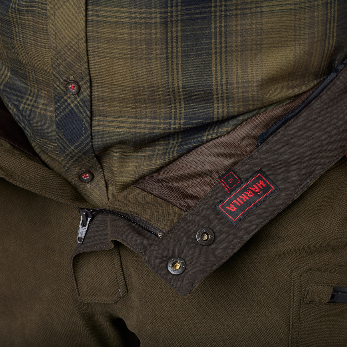 Driven Hunt HWS Leather Bukse Willow Green/Shadow Brown – Härkila